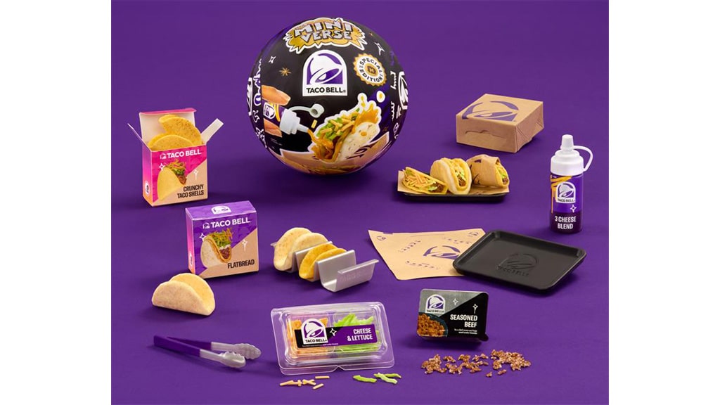 Bądź kreatywny z Crunchwrapami i kolekcją MGA Miniverse Make It Mini Taco Bell!