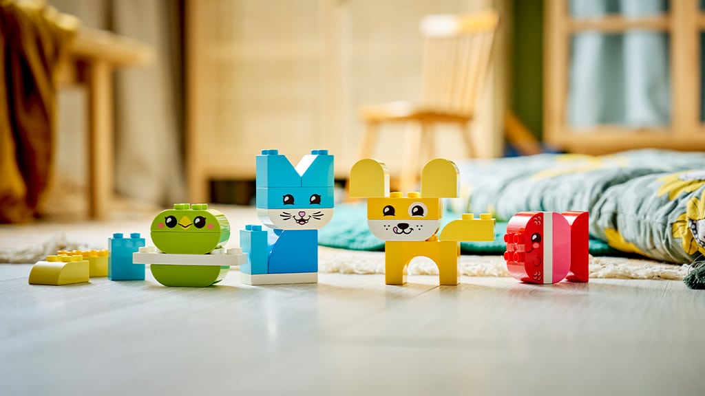 LEGO® DUPLO Kreatywny i uroczy 3 w 1 zwierzątka domowe