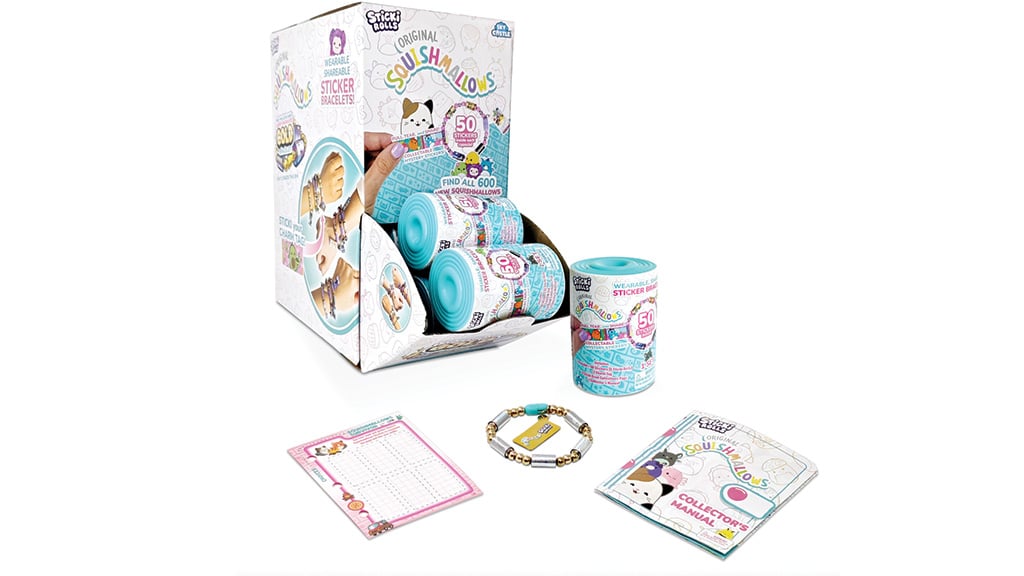 Przyklej, podziel się i noś nowe figurki niespodzianki Sticki Rolls od Jazwares