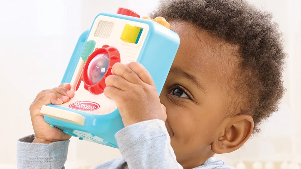 Just Play Playskool Click ‘n Flash aparat fotograficzny zabawka dla niemowląt