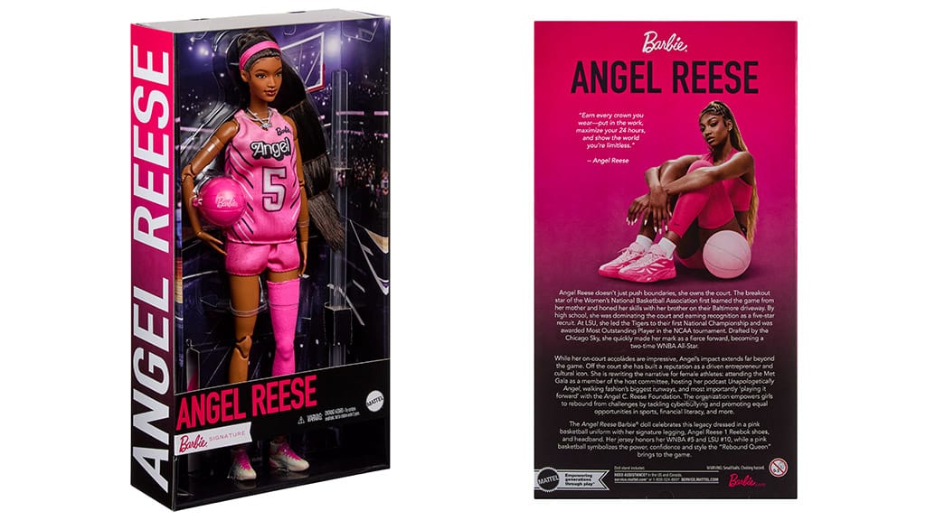Gwiazda WNBA Angel Reese dołącza do drużyny marzeń Barbie