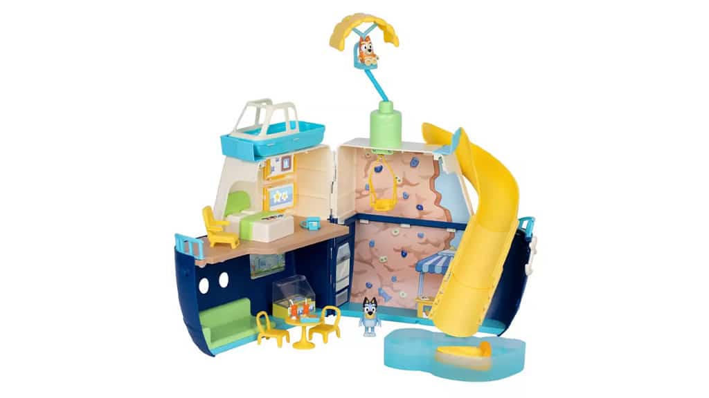 Zestaw do zabawy Moose Toys Bluey rejs statkiem