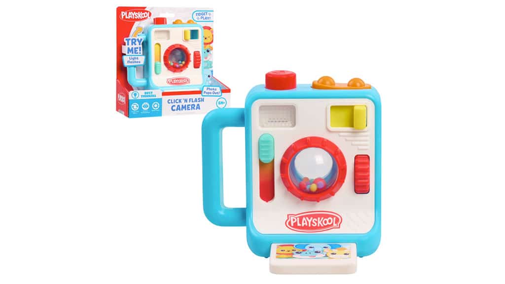 Just Play Playskool Click ‘n Flash aparat fotograficzny zabawka dla niemowląt