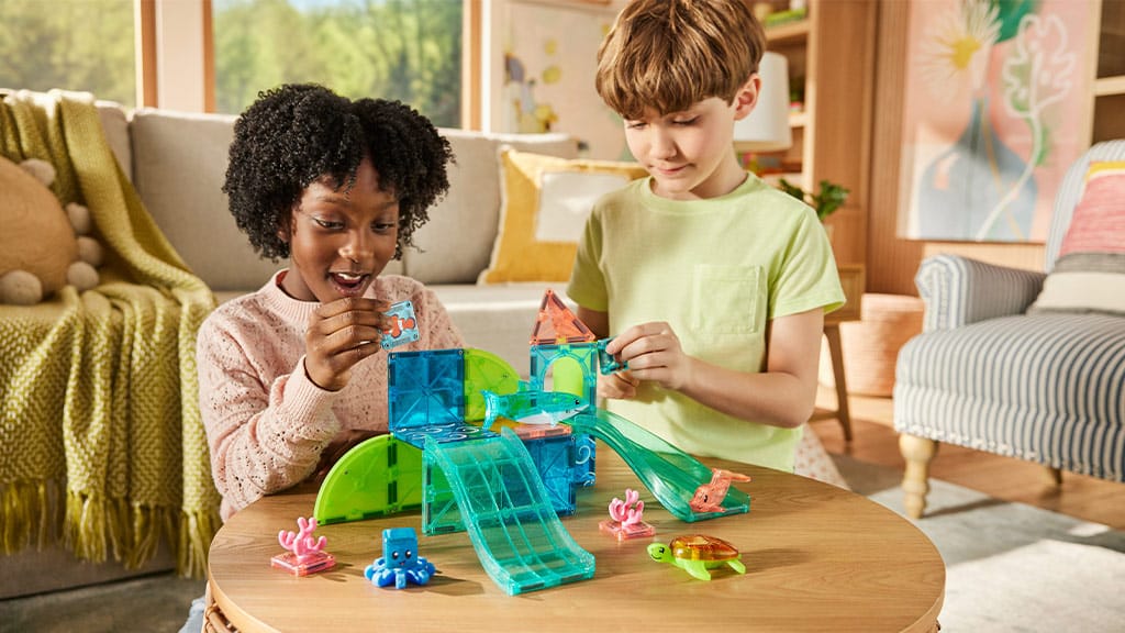 MAGNA-TILES® Zestaw gier magnetycznych Raf Korali 25 elementów