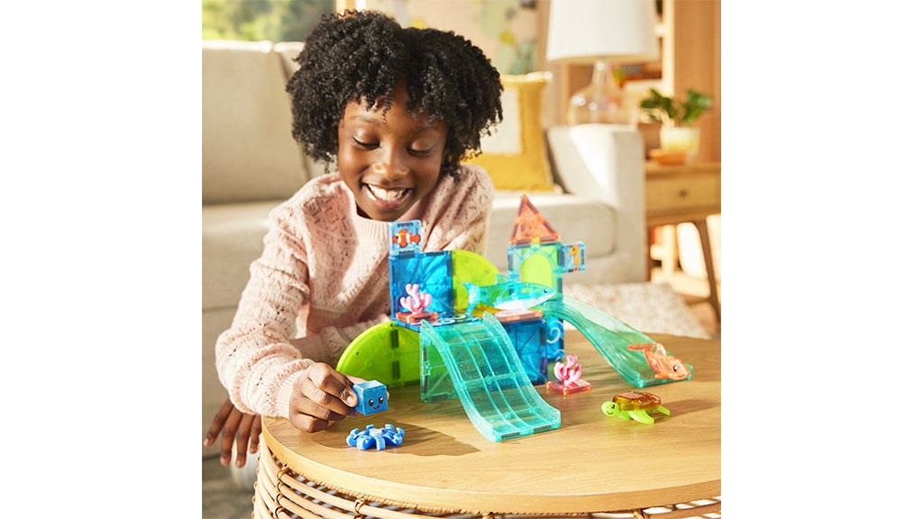 MAGNA-TILES® Zestaw gier magnetycznych Raf Korali 25 elementów