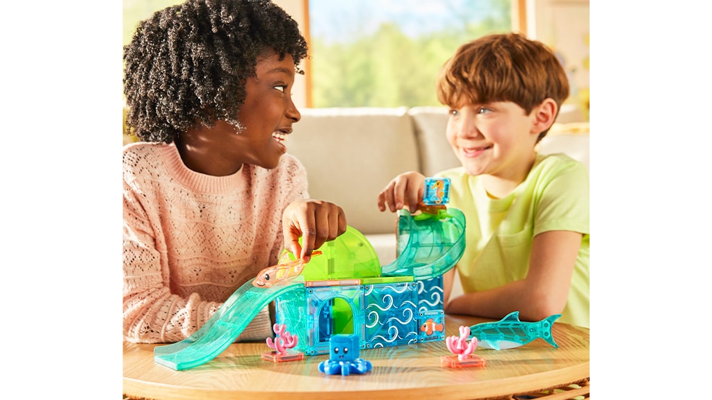 MAGNA-TILES® Zestaw gier magnetycznych Raf Korali 25 elementów