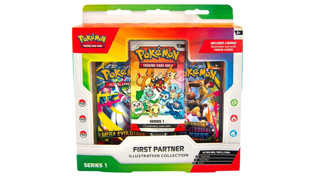 Pokémon TCG: Kolekcja Ilustracji Pierwszego Partnera — seria 1