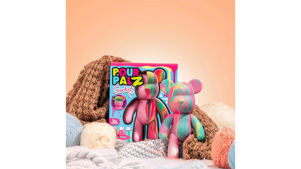 ToyMonster Pour Palz szydełkowy pluszowy miś