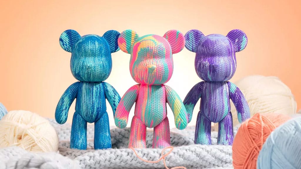 ToyMonster Pour Palz szydełkowy pluszowy miś