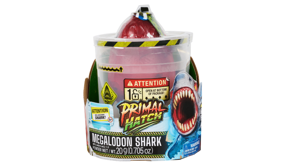 Odkryj prehistoryczne stworzenia dzięki nowej grze Primal Hatch Megalodon od Spin Master!