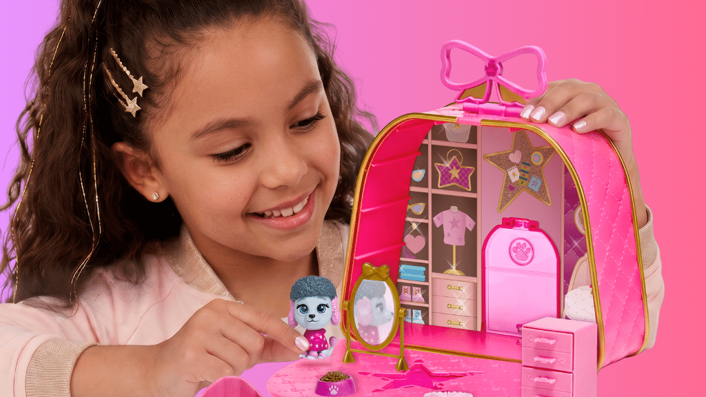 Playmates Toys sprawia, że zabawa staje się błyszcząca dzięki niespodziankom Paris & Pups