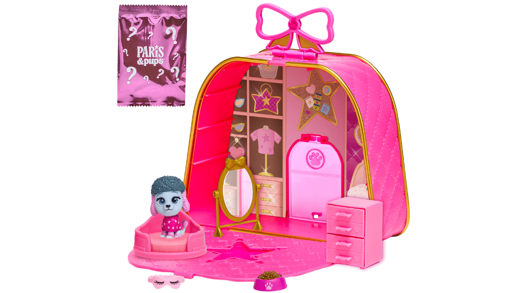 Playmates Toys sprawia, że zabawa staje się błyszcząca dzięki niespodziankom Paris & Pups