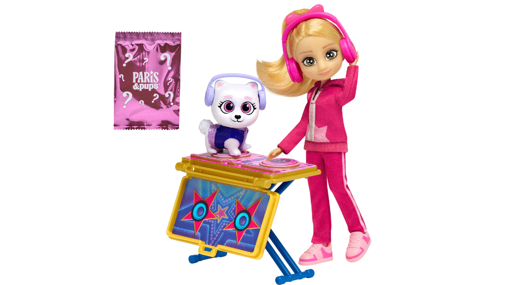 Playmates Toys sprawia, że zabawa staje się błyszcząca dzięki niespodziankom Paris & Pups