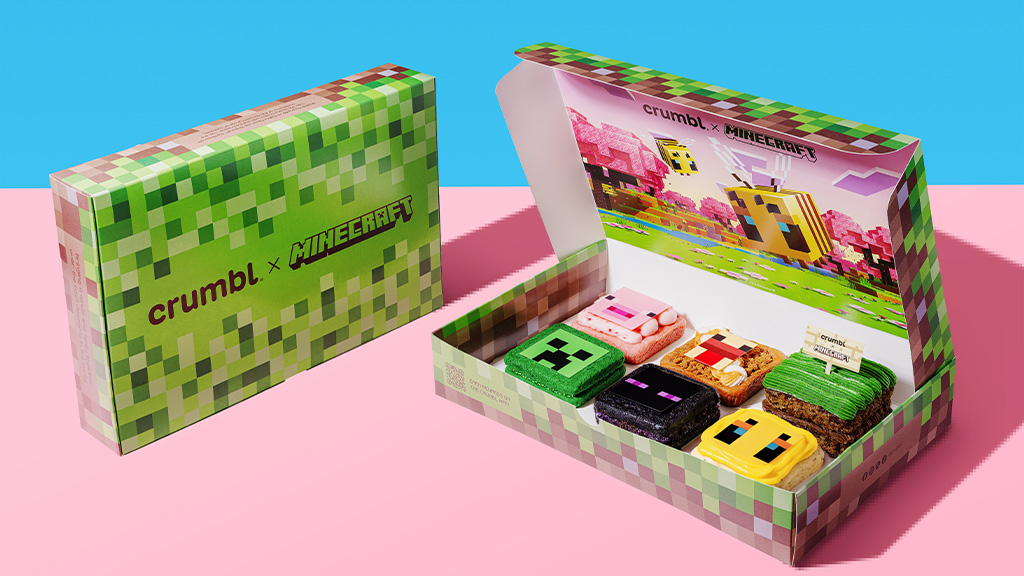 Rodziny pokochają nowe ciastka Minecraft od Crumbl