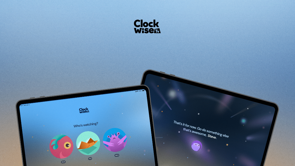 Czas ekranowy wstrzymany z ClockwiseTV