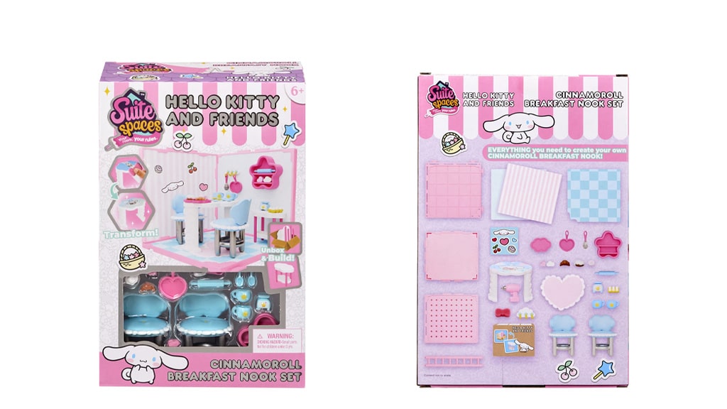 Goliath Sanrio zaprezentował słodką kolekcję akcesoriów do figurek Hello Kitty
