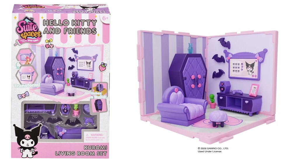 Goliath Sanrio zaprezentował słodką kolekcję akcesoriów do figurek Hello Kitty