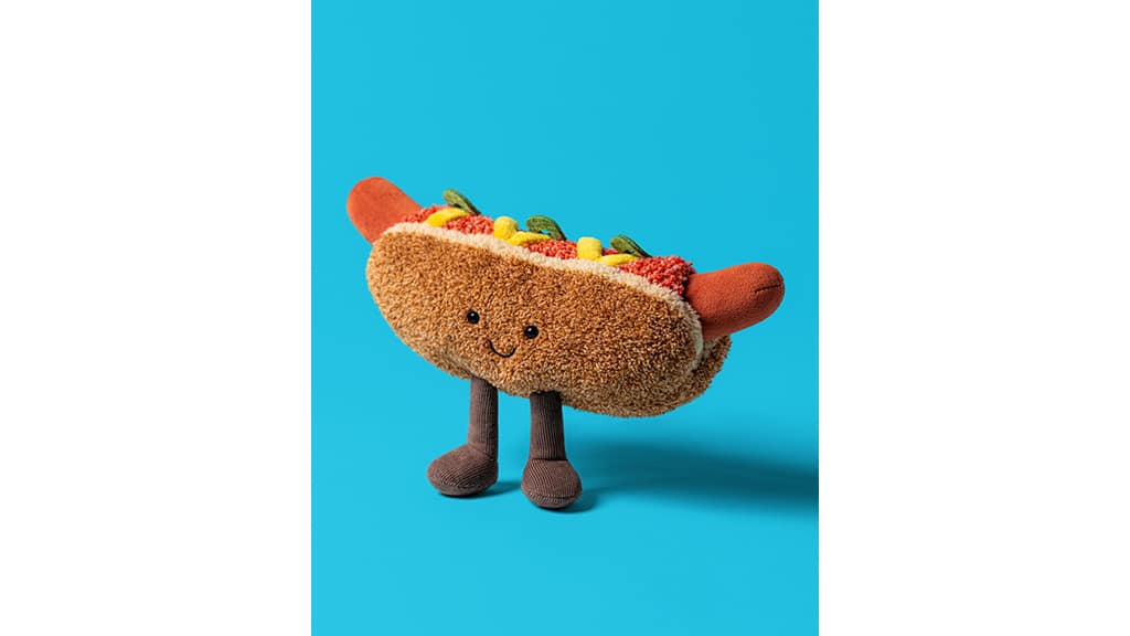 Jellycat Diner wprowadza pluszową figurkę z menu