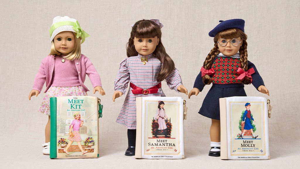 Dzieci mogą się przebrać za swoje lalki dzięki tym stylowym torbom w tematyce American Girl