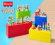 Nowa kolekcja drewnianych zabawek Fisher-Price jest kolorowa i zabawna.