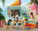 Zestaw do zabawy Playmobil Wózek z lodami i sklepem surfingowym