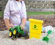 Prezentacja zabawki: Zestaw do piaskownicy dla dzieci TOMY John Deere, 3 elementy