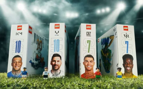 LEGO zrobiło furorę nowymi piłkarskimi zestawami z udziałem popularnych sportowców