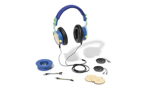 Elektroniczna gra stereo słuchawki KiwiCo