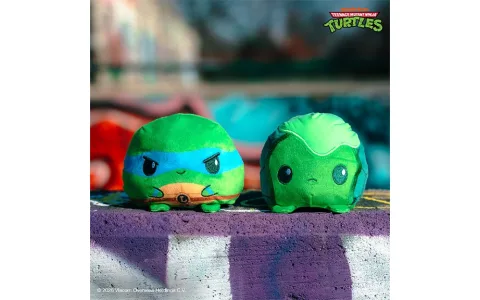 Pluszaki TeeTurtle z serii Wojownicze Żółwie Ninja emanują czystą słodyczą