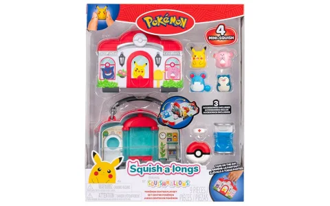 Zestaw do zabawy Jazwares Squish-A-Longs Pokémon Center