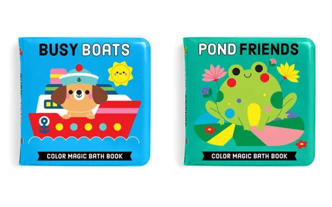 Nowe magiczne kąpielowe książeczki Mudpuppy robią wielkie plusk