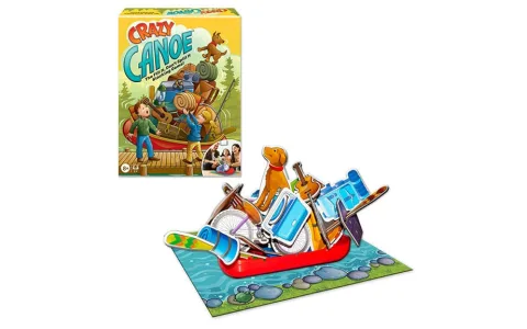 Winning Moves Games – Szalony Kajak zręcznościowa gra planszowa