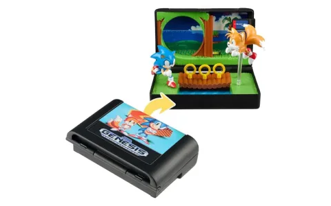 Wilder Toys Console Heroes: Sonic, jeż – kolekcjonerska diorama z kasetą