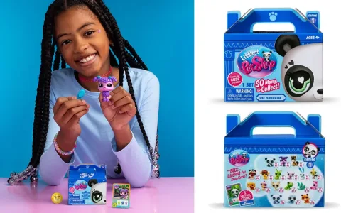 Dzieci mogą przytulić się do Ciasteczkowego Potwora z zabawkami Kids Preferred