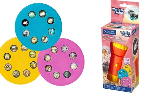 Thames & Kosmos Wonder Lights edukacyjna latarka projektor