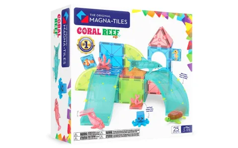 MAGNA-TILES® Zestaw gier magnetycznych Raf Korali 25 elementów