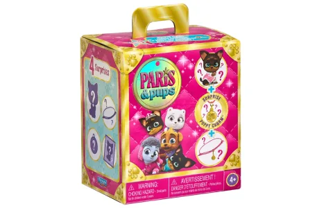 Playmates Toys sprawia, że zabawa staje się błyszcząca dzięki niespodziankom Paris & Pups
