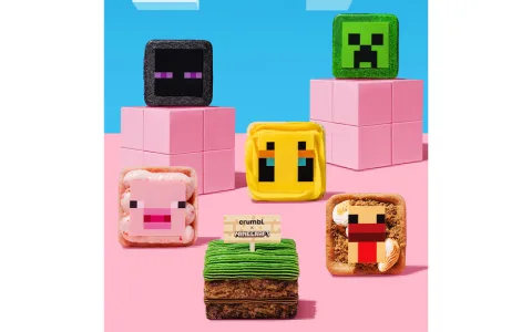 Rodziny pokochają nowe ciastka Minecraft od Crumbl