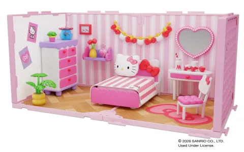 Goliath Sanrio zaprezentował słodką kolekcję akcesoriów do figurek Hello Kitty