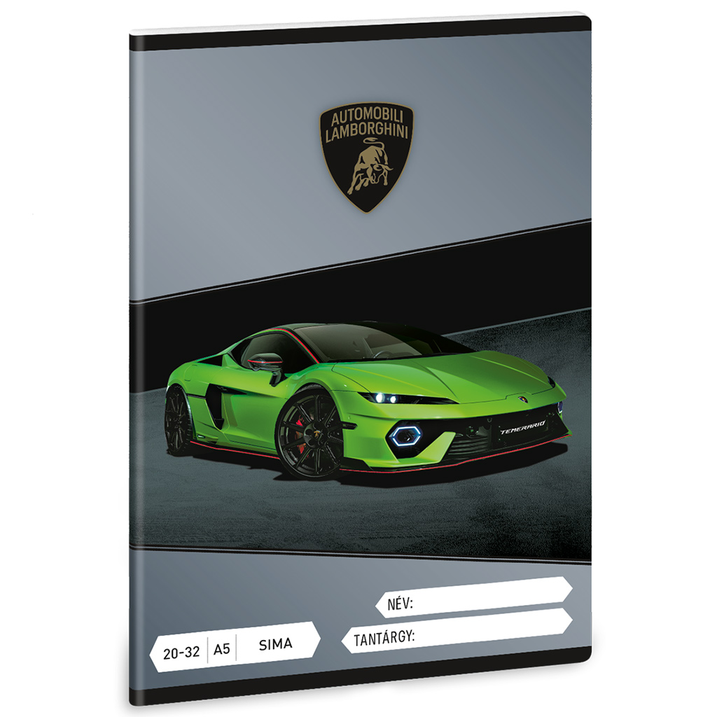 Ars Una: Lamborghini Temerario gładki zeszyt A5 20-32 kép 1