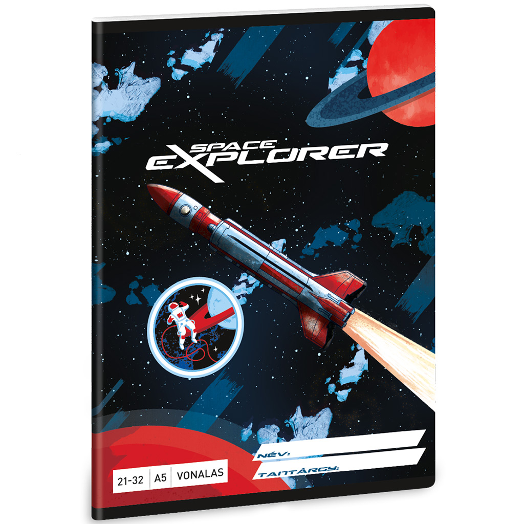Ars Una: Space Explorer zeszyt w linie A/5 21-32 kép 1