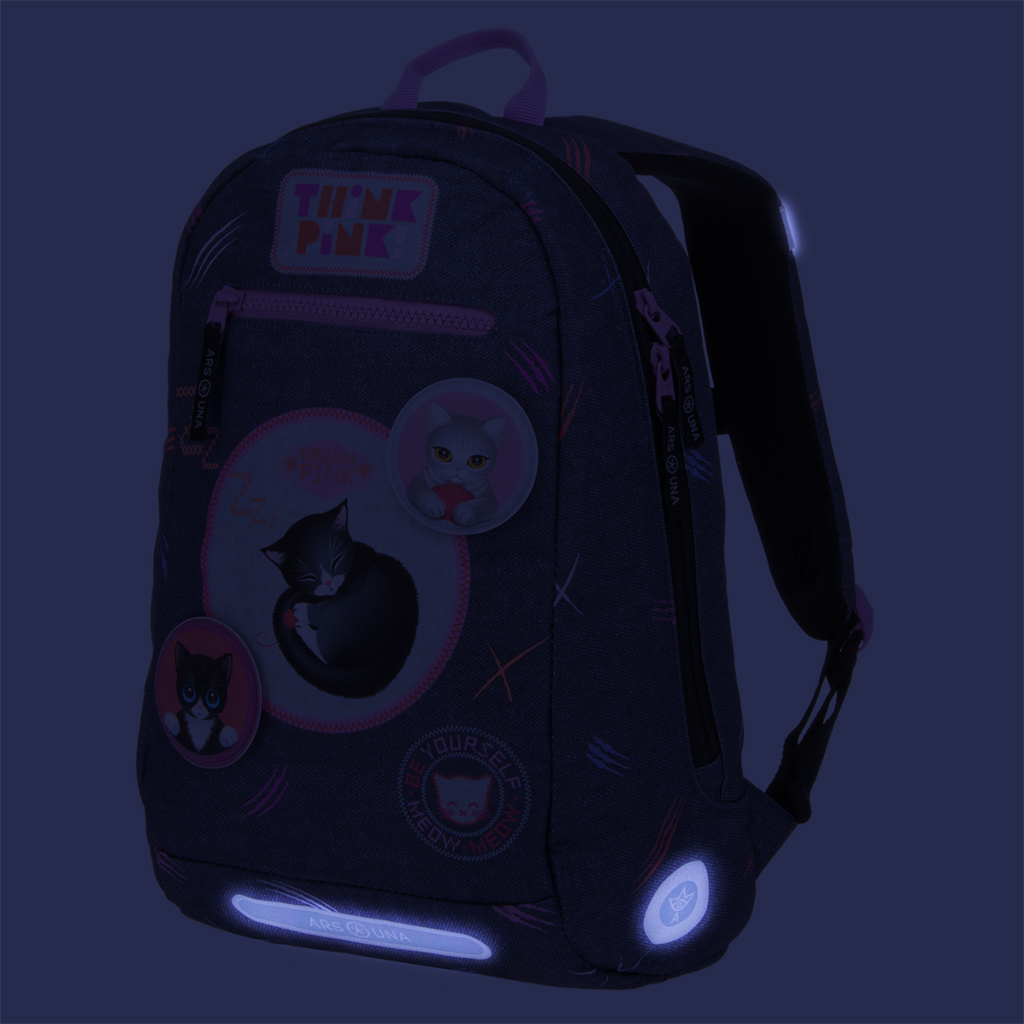Ars Una: Think Pink Daylite mini plecak 27x39x14cm kép 6