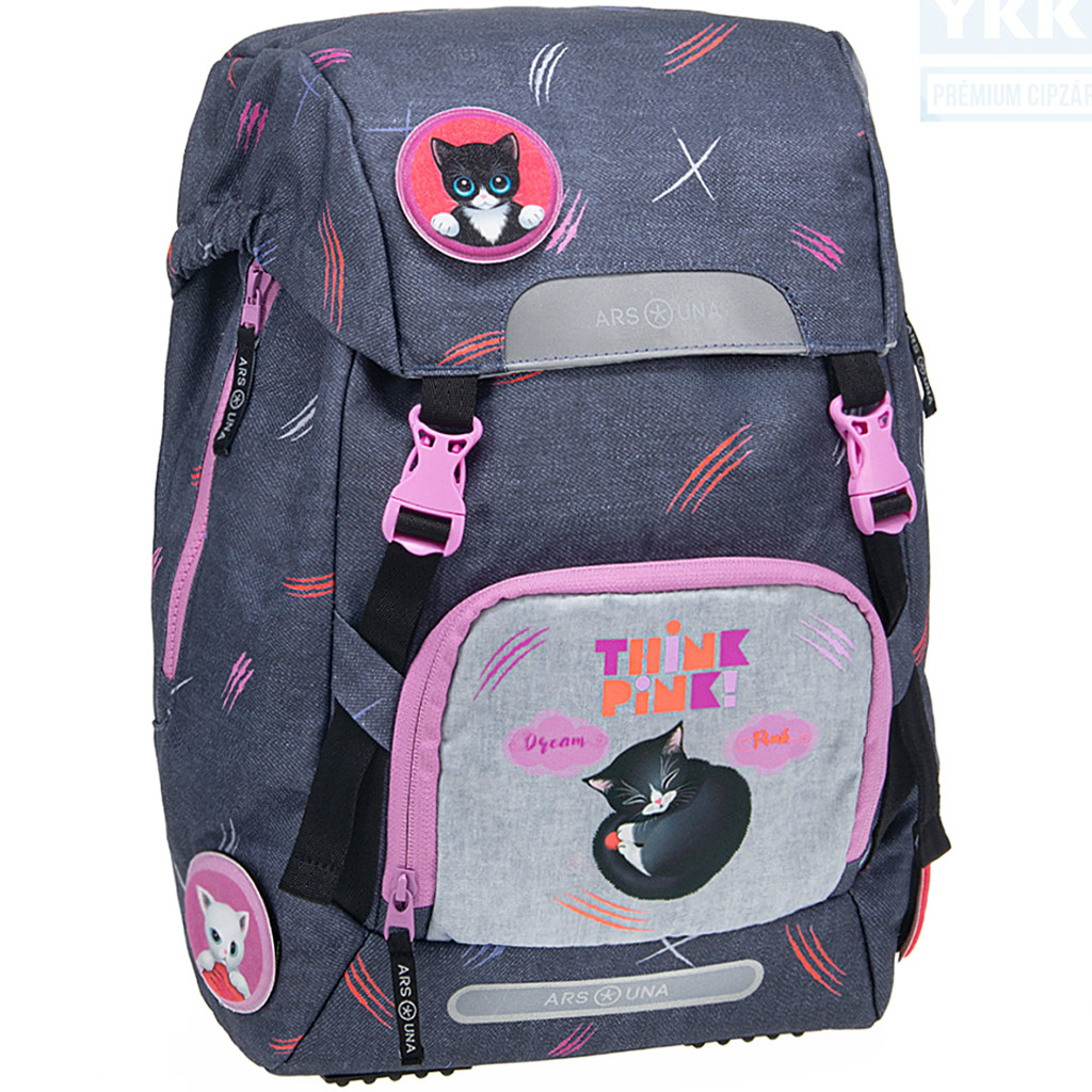 Ars Una: Think Pink easy-pack plecak szkolny 27x38x18 cm kép 1