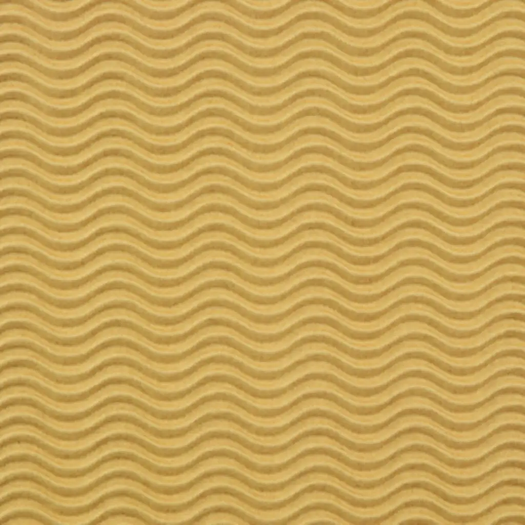 Beżowa dekoracyjna tektura falista 3D B2 50x70cm 1 szt.