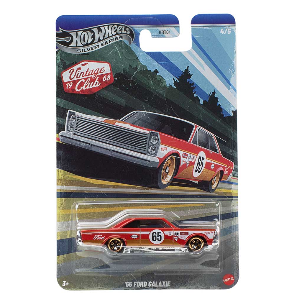 Hot Wheels: Vintage 65 Ford Galaxie samochodzik 1/64 - Mattel