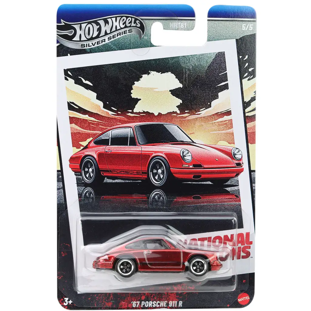 Hot Wheels: Vintage ’67 Porsche 911 R samochodzik 1/64 – Mattel