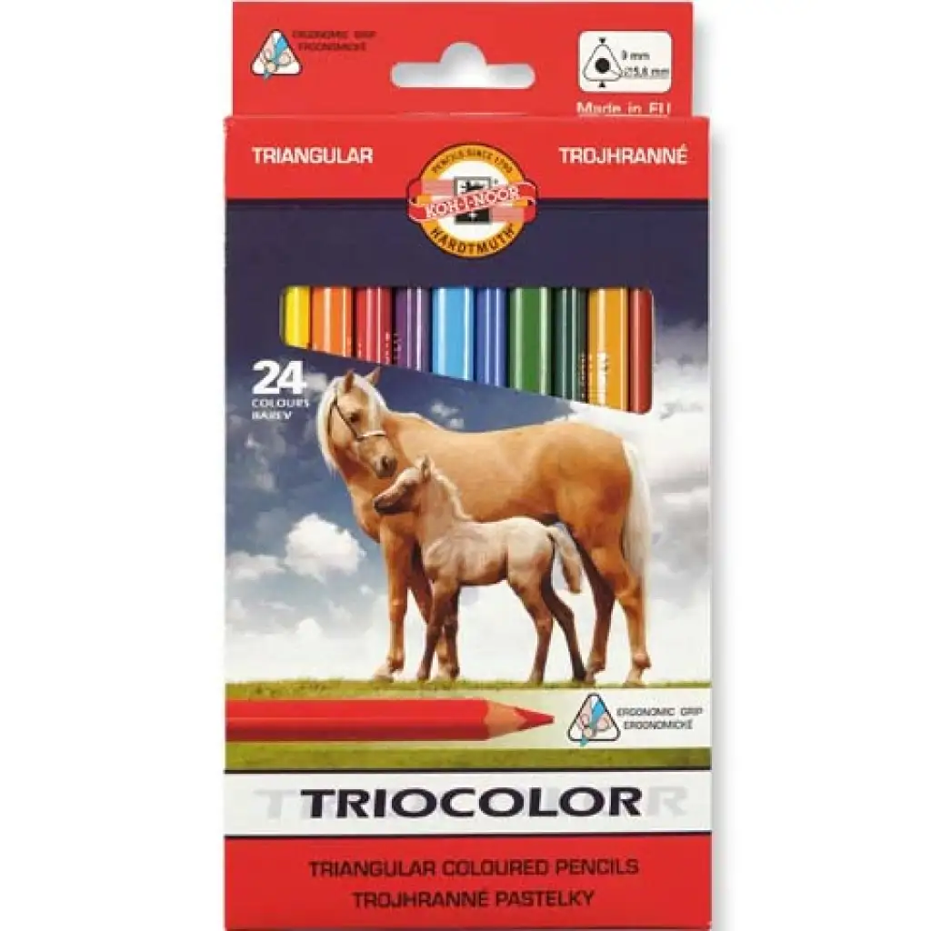 ICO: Koh-I-Noor 3144 Triocolor kredki kolorowe 24 sztuki