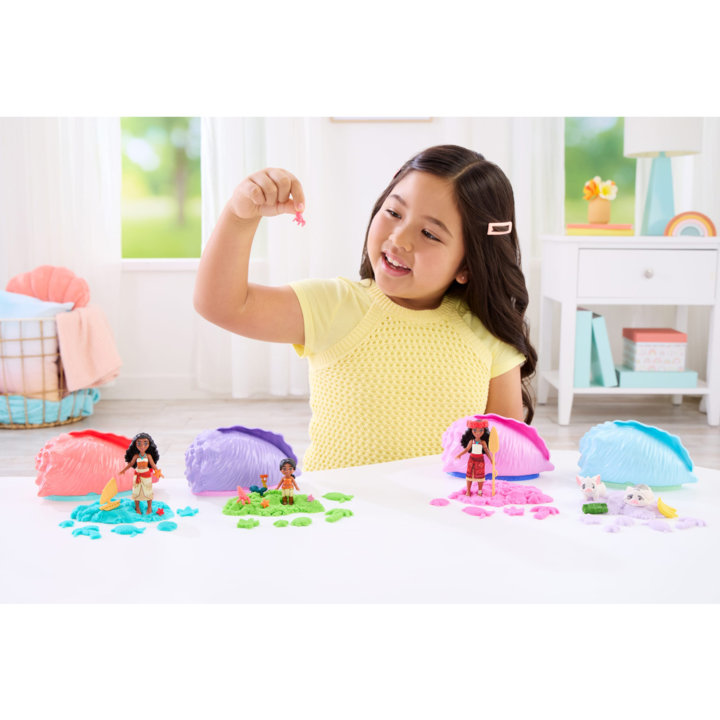 Księżniczki Disneya: Vaiana mini niespodzianka z wysepką i figurką - Mattel kép 4