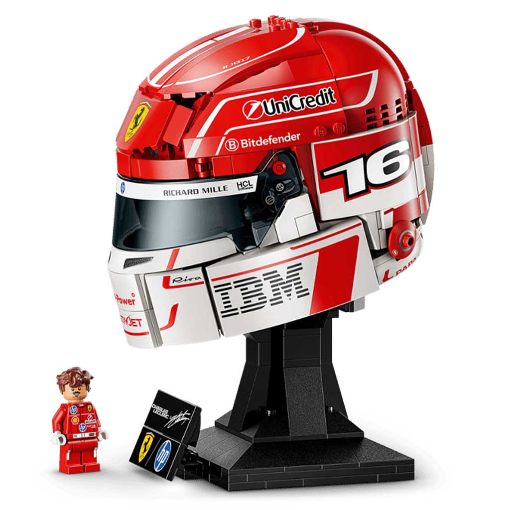 LEGO® Editions: Kask Charlesa Leclerca Scuderia Ferrari HP (43014) zdjęcie 3