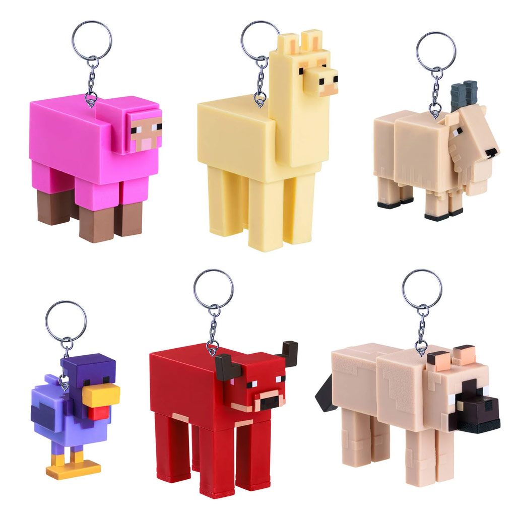 Minecraft – brelok niespodzianka (figurka), różne wzory - 1 szt. zdjęcie 3